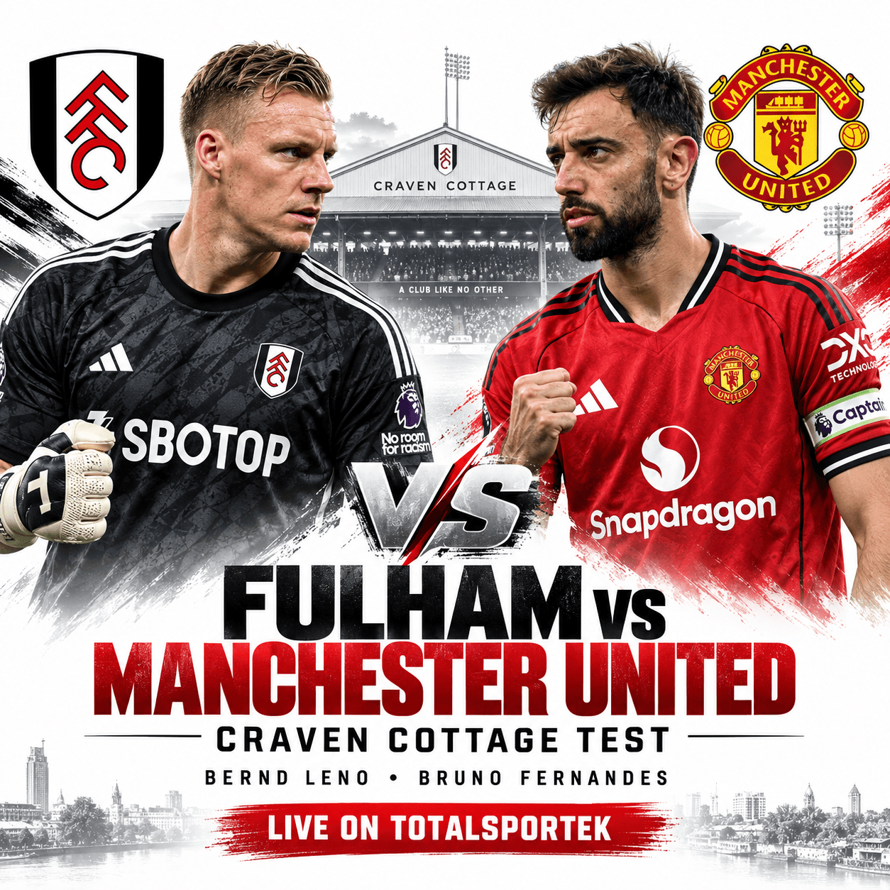 Fulham vs Manchester United 2026: Red Devils Face Craven Cottage Test on Totalsportek