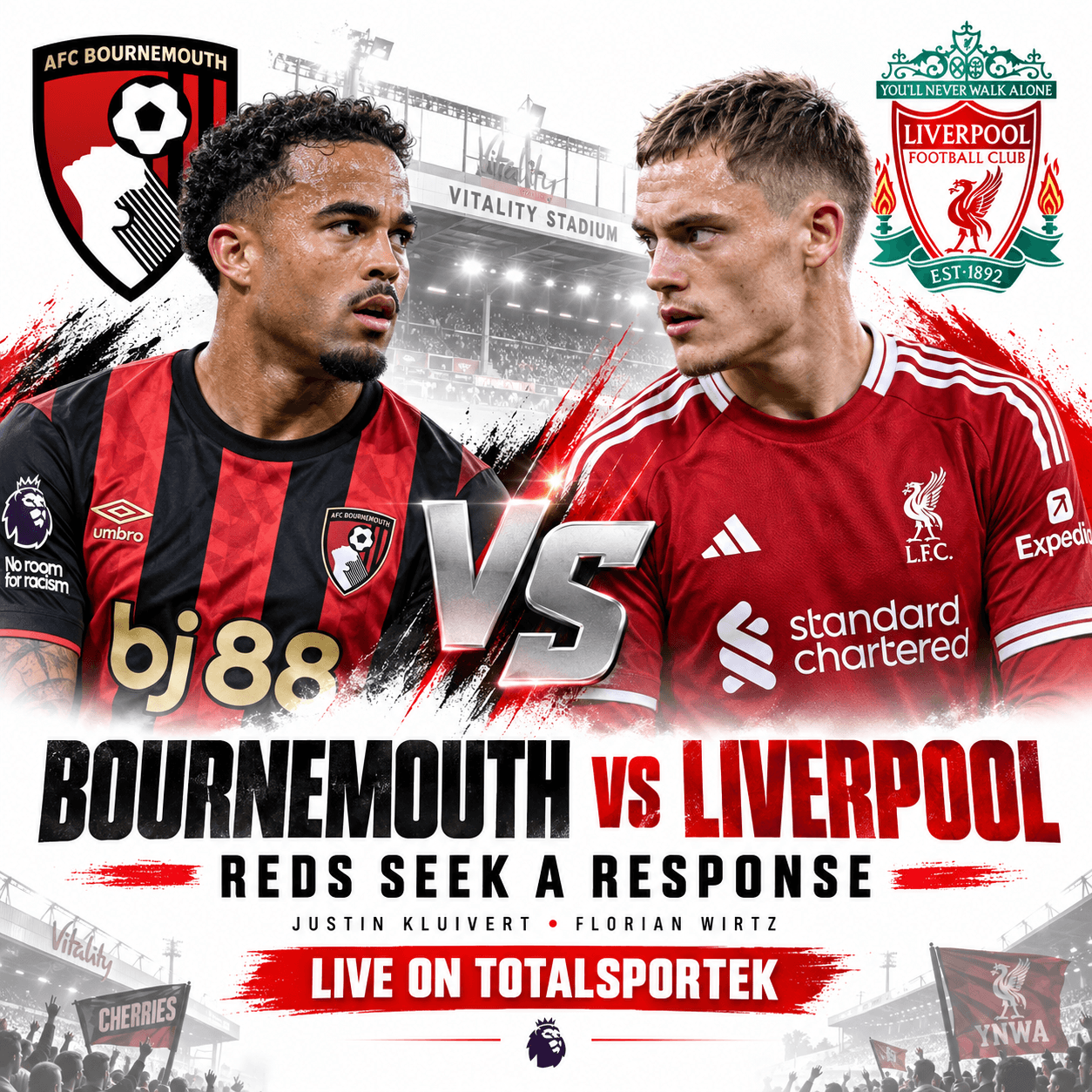 Bournemouth vs Liverpool 2026: Reds Seek Ruthless Premier League Response on Totalsportek