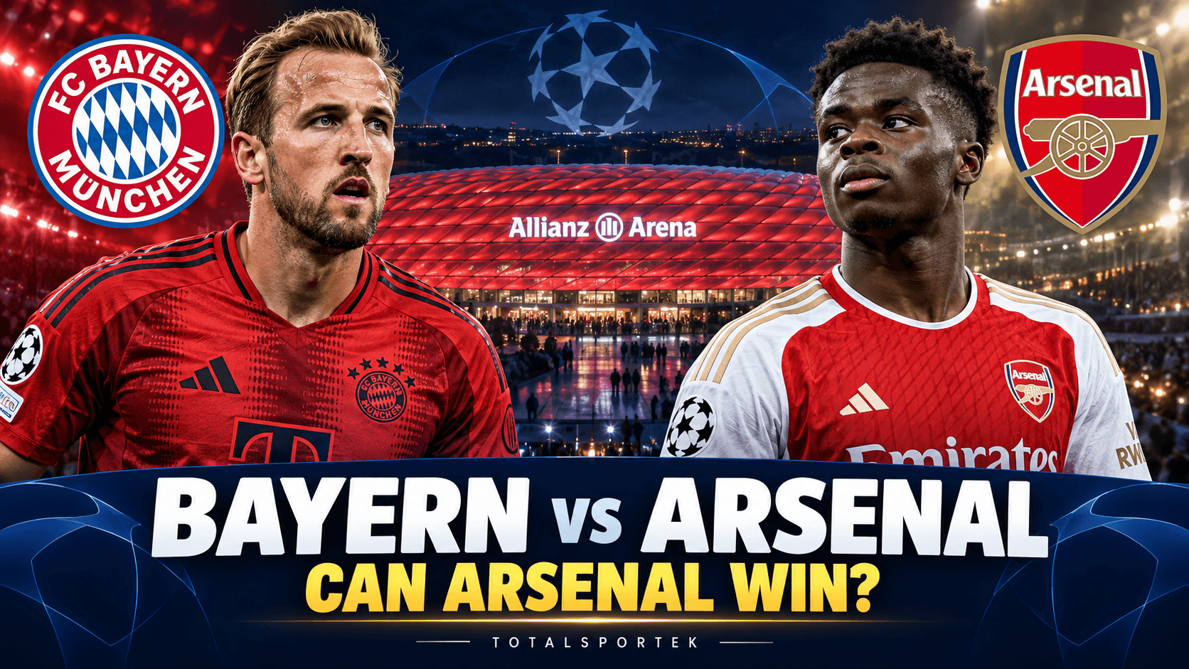 Bayern Munich vs Arsenal: Can the Gunners Win This Champions League Clash?