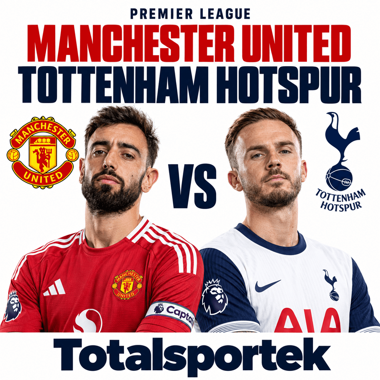 Can Manchester United Beat Tottenham Hotspur? Exciting Premier League Preview on Totalsportek